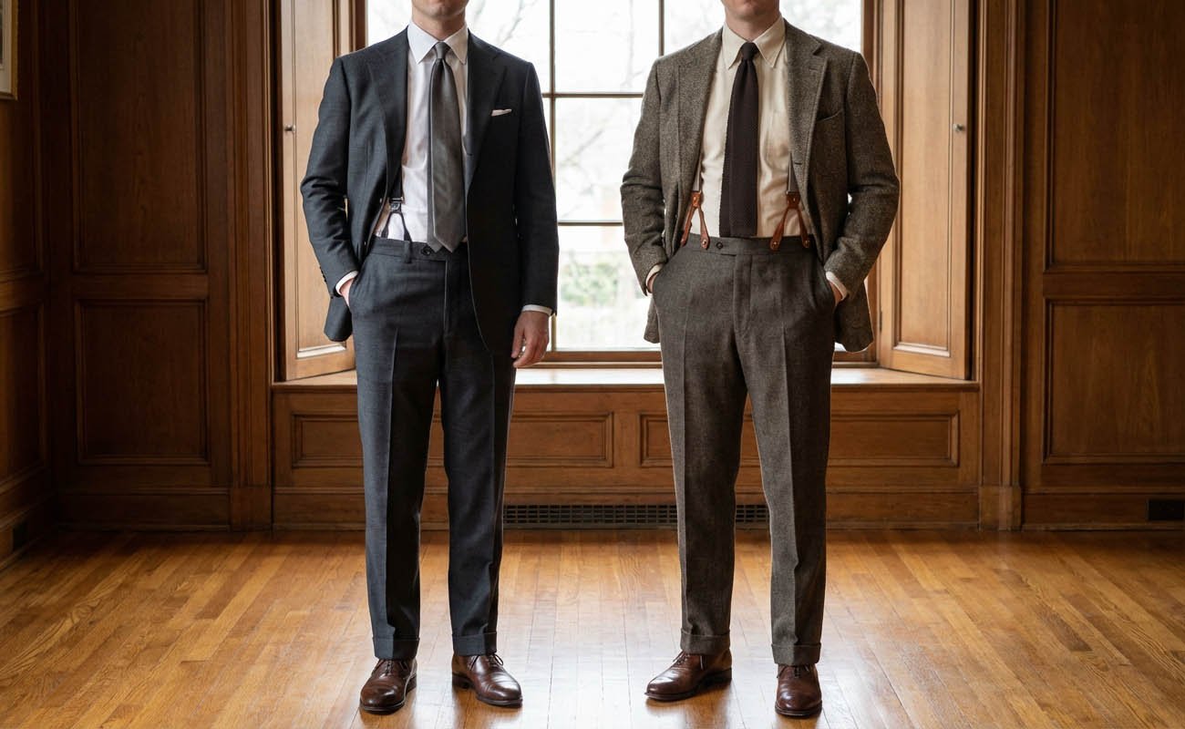 How to Use the Bathroom With Suspenders (A Gentleman's Guide)