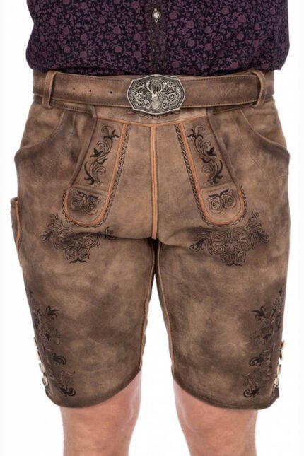German Edelweiss Lederhosen