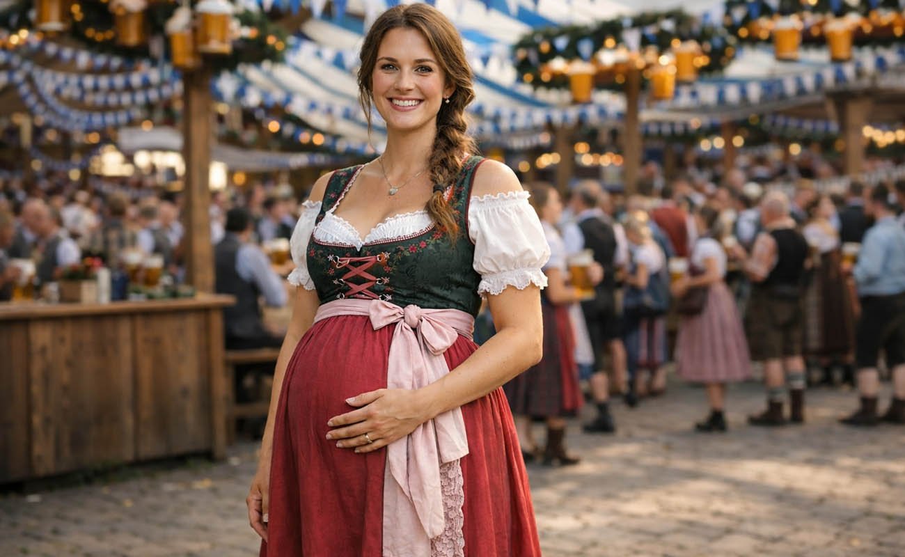 Yes, Pregnant Women Can Absolutely Wear Dirndls!