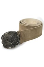 Antler Oktoberfest German Bavarian Lederhosen Belt
