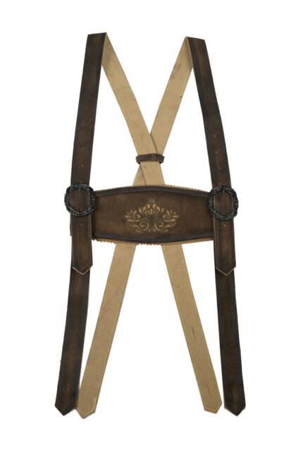 Authentic Ausziehr German Lederhosen Suspenders