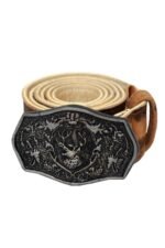 Authentic Deer Head Oktoberfest Lederhosen Belt