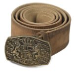 Bavarian Coat of Arms German Lederhosen Belt