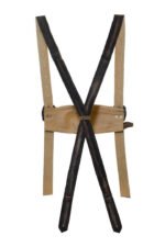 Classic Brown German Lederhosen Suspenders