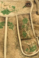 Brown Oktoberfest Lederhosen Shorts