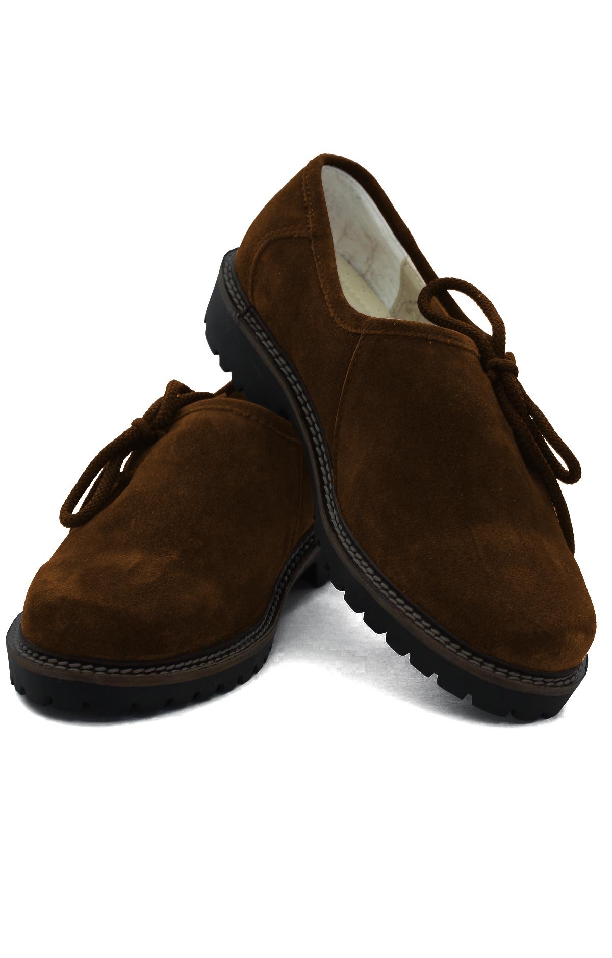 Brown Trachten Lederhosen Shoes Men's Brown Trachten German Lederhosen Shoes