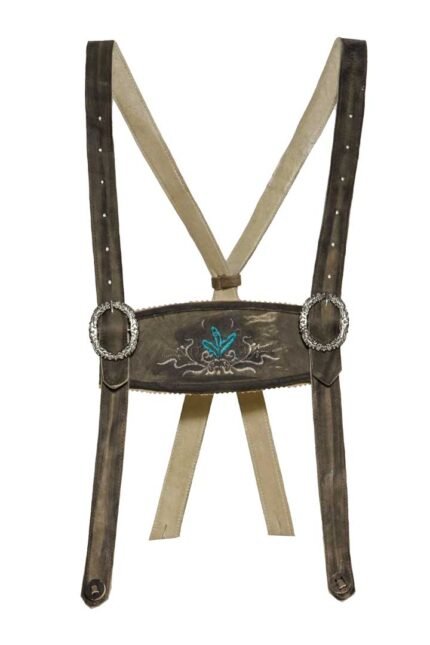 Authentic Edelweiss Oktoberfest Lederhosen Suspenders