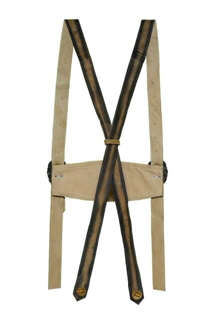 Federal Eagle Oktoberfest Lederhosen Suspenders