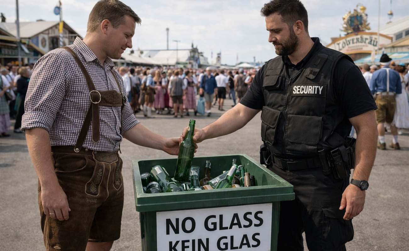 Glass Bottle Ban and Container Restrictions