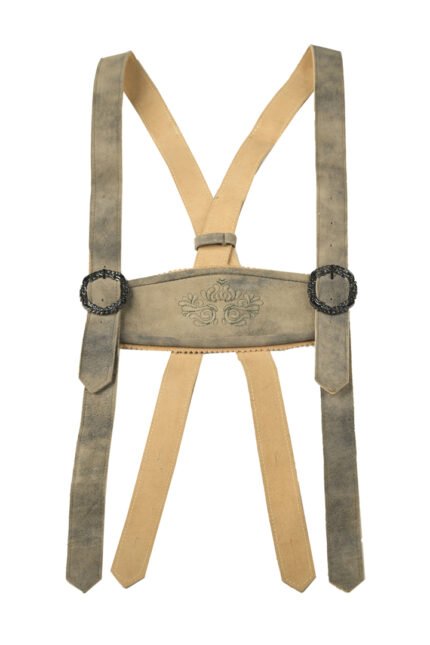 Bavarian Hohlstickerei Oktoberfest Lederhosen Suspenders