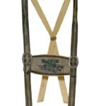 German Maiglöckchen Oktoberfest Lederhosen Suspenders