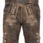 German Julian Krüger Bavarian Lederhosen Shorts