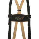 Authentic Bavarian Plattler Lederhosen Suspenders