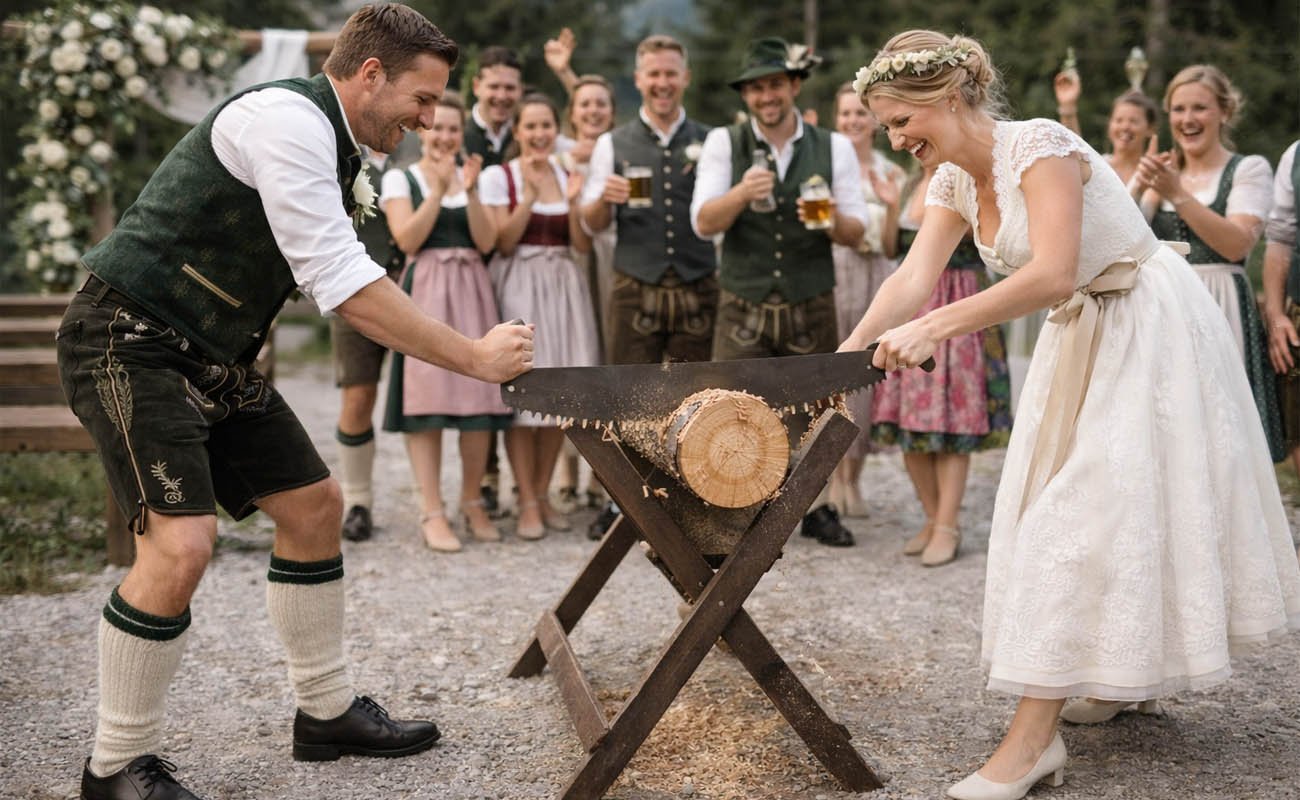 Popular German Wedding Traditions Beyond Clothing
