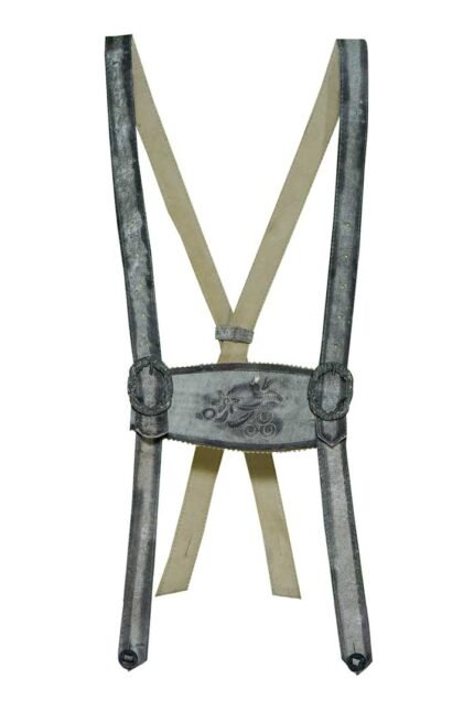 Quersteg Oktoberfest Lederhosen Suspenders