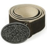 Authentic Western Floral Oktoberfest Lederhosen Belt