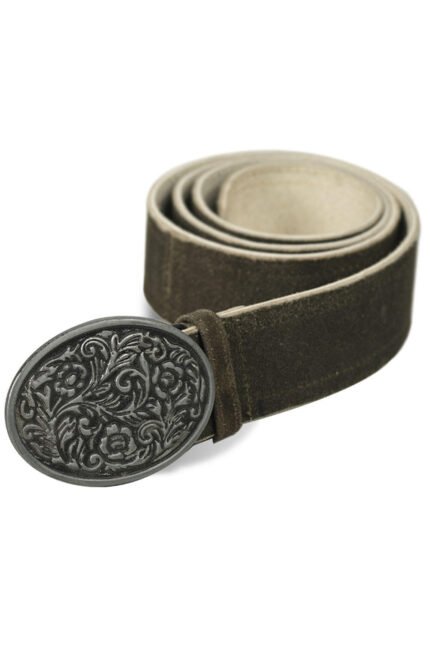 Authentic Western Floral Oktoberfest Lederhosen Belt