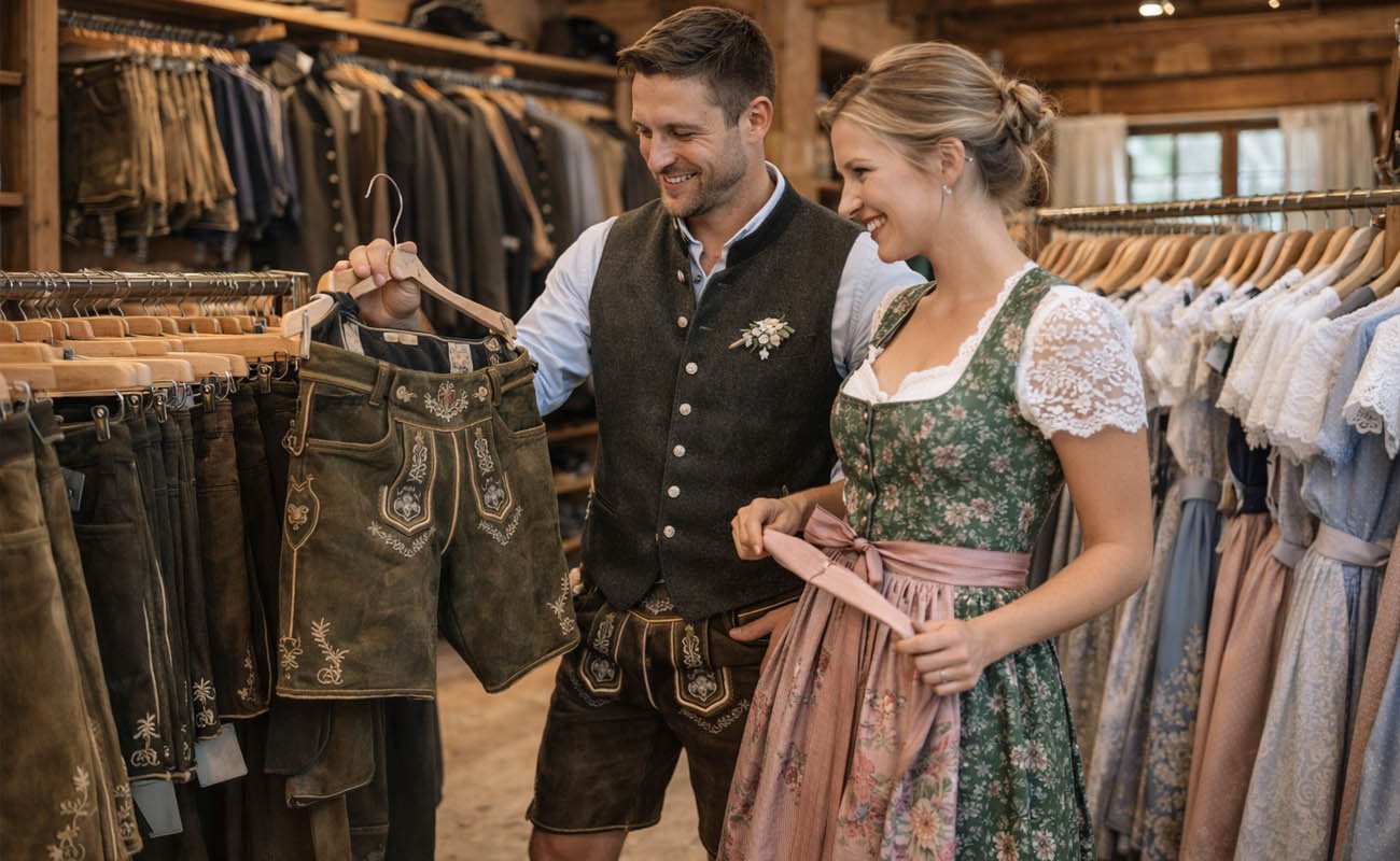 Where to Buy Authentic Lederhosen and Dirndl for Weddings