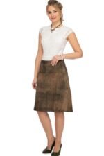 Traditional Alica German Bavarian Lederhosen Skirt