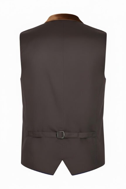 Alpen German Bavarian Brown Trachten Waistcoat