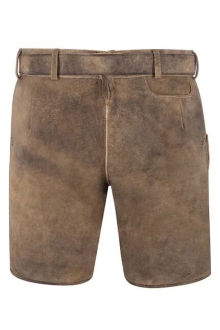 Alpine Flora Bavarian Trachten Brown Lederhosen