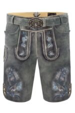 Traditional Alpine Brown Oktoberfest Lederhosen