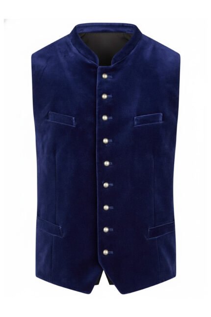 Alpine German Bavarian Trachten Waistcoat For Men