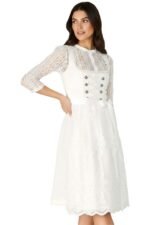 Bavarian Angela German Dirndl Dress With Blouse