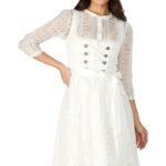 Bavarian Angela German Dirndl Dress With Blouse