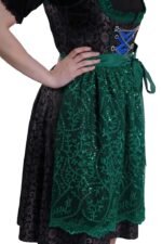 Black and Green Anna German Bavarian Drindl