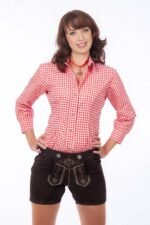 Anna German Oktoberfest Lederhosen Short