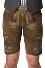 Authentic Ausnähen German Trachten Lederhosen Shorts