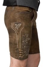 Authentic Ausnähen German Trachten Lederhosen Shorts
