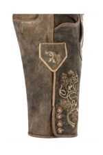 Ausziehr German Bavarian Olive Brown Lederhosen