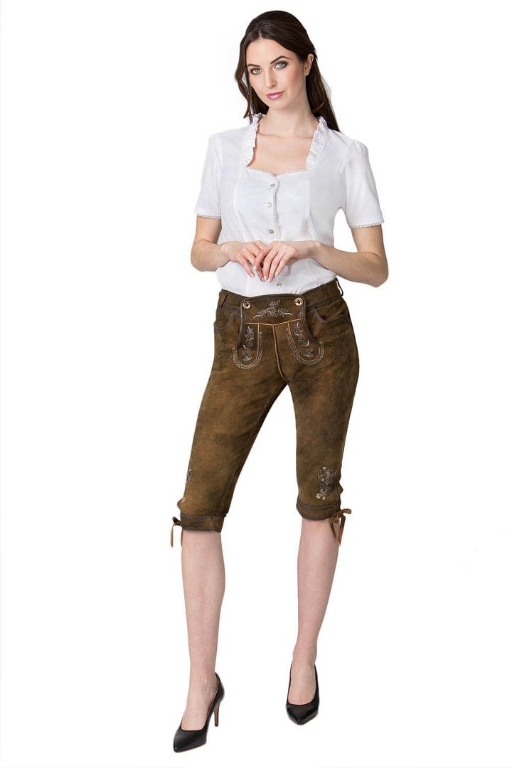 Ayliva Lederhosen (2) Authentic Ayliva German Bavarian Lederhosen