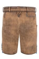 Men's Bayern Löwen Brown German Lederhosen