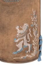 Men's Bayern Löwen Brown German Lederhosen