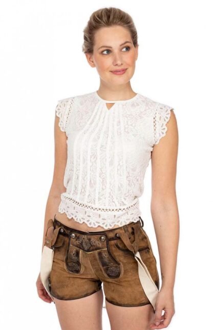 Premium Brigitte Hobmeier German Lederhosen Shorts
