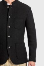 Coburg Heritage Black Wool Trachten Jacket