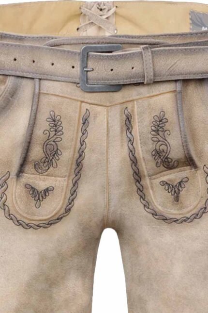 Elyas M'Barek German Bavarian Lederhosen Shorts