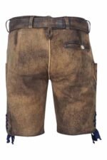 Men's Enzian Brown German Bavarian Lederhosen