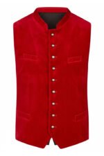 Authentic Feldberg Red German Waistcoat