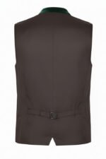 Authentic German Green Forest Waistcoat For Oktoberfest