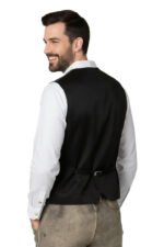 Authentic Grey German Bavarian Trachten Waistcoat
