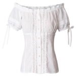 Heike German Bavarian Trachten Lederhosen Shirt