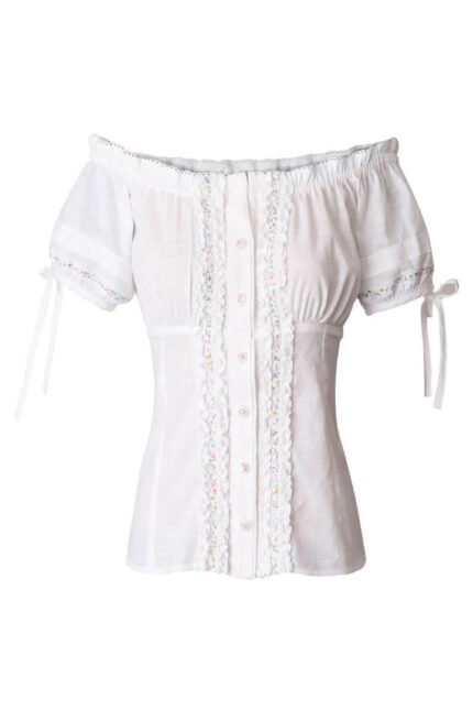 Heike German Bavarian Trachten Lederhosen Shirt