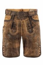 Authentic Hosekraxn Brown Bavarian Lederhosen
