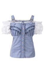 Authentic Jella German Bavarian Lederhosen Shirt