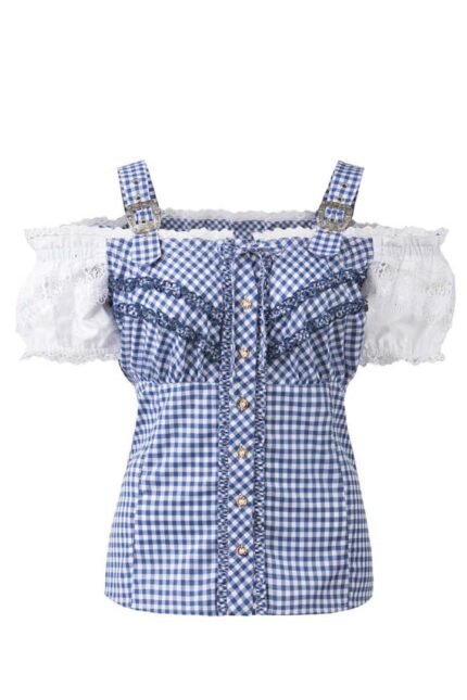 Authentic Jella German Bavarian Lederhosen Shirt