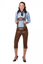 Jentsch German Brown Kniebund Lederhosen
